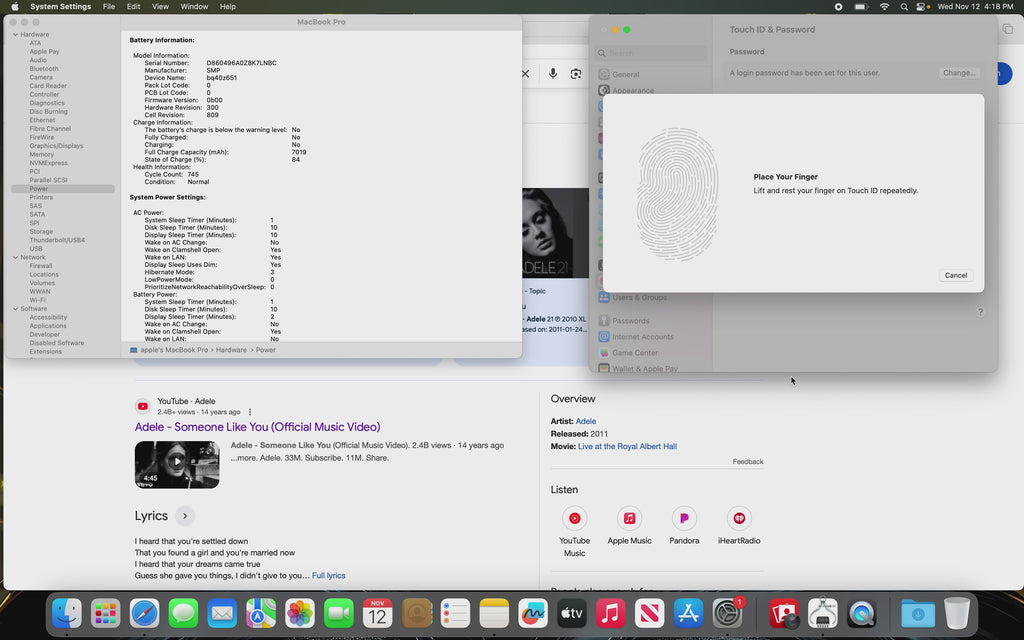 2019 MacBook Pro 16" - HexaCore i7 - 16GB - 512GB SSD - (#6)