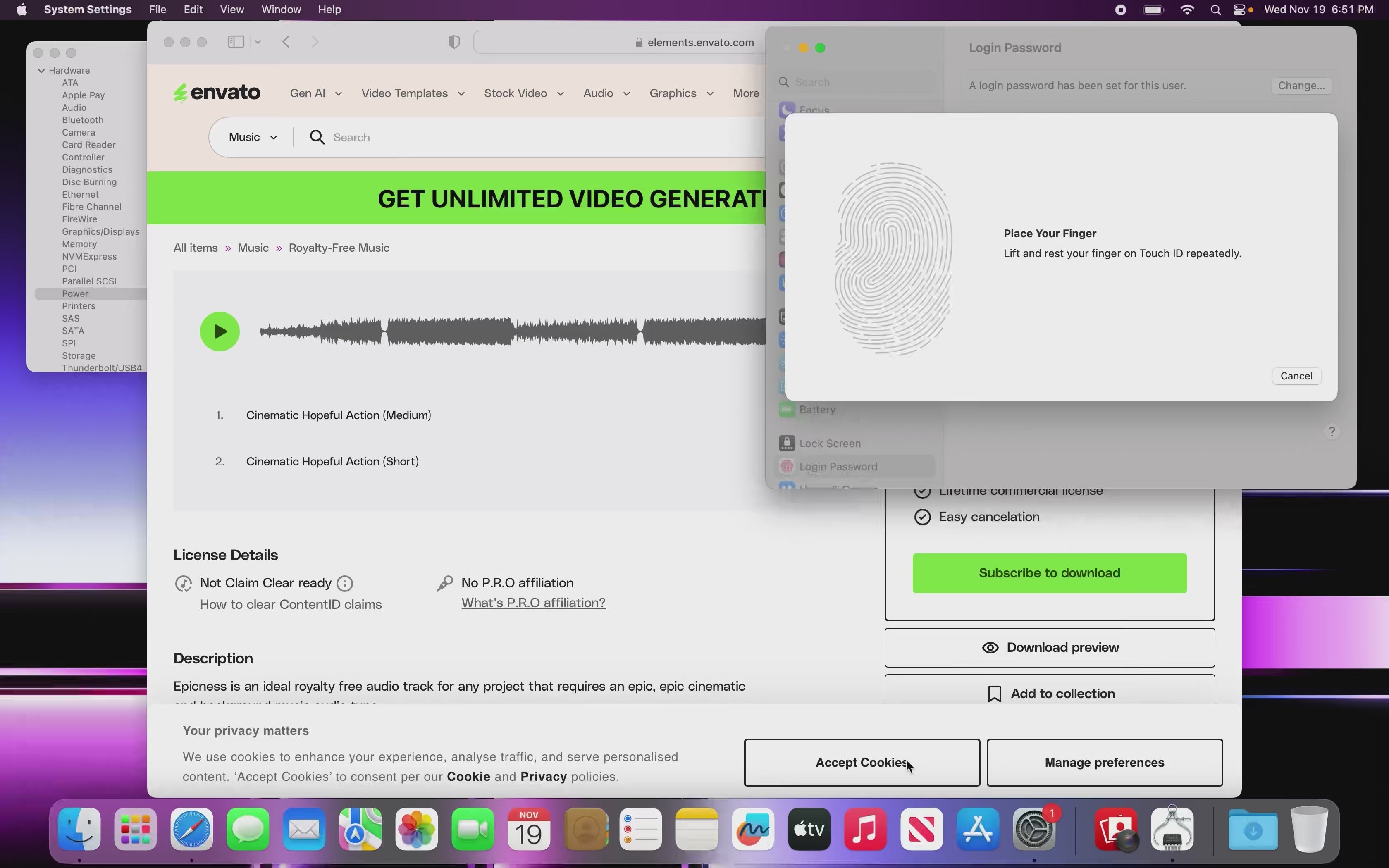 2019 MacBook Pro 15" - HexaCore i7 - 16GB/512GB - (#12)